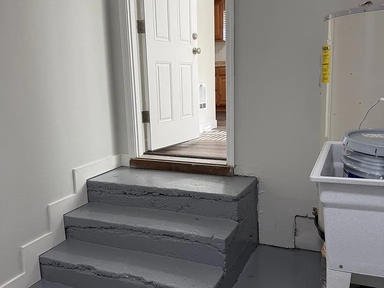 Step down Laundry Room