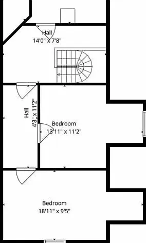 Upper Level Floor Plan