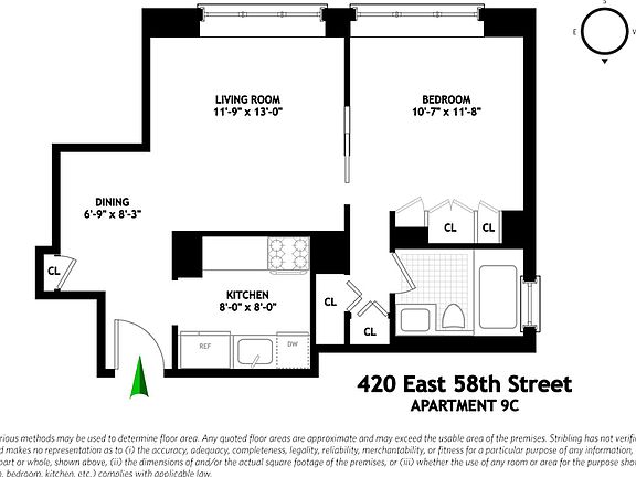 2nd image of 420 E 58th St APT 9C