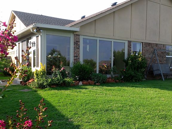Rear view of house