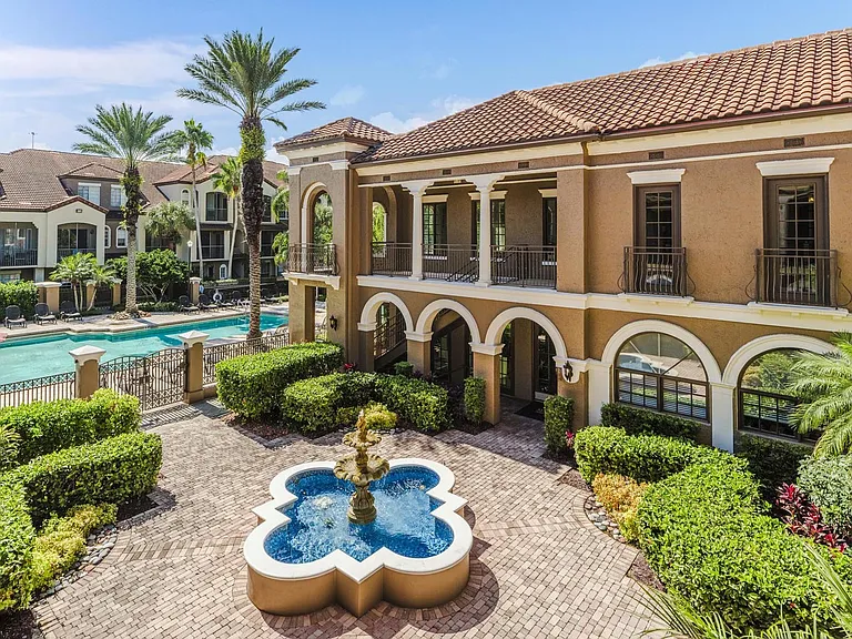 Courtyard and Pool View