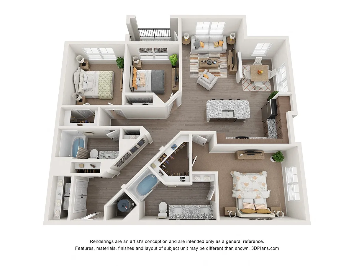 Floor plan Reeves