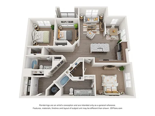 Floor plan Reeves