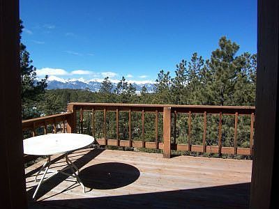 Spectacular views from deck