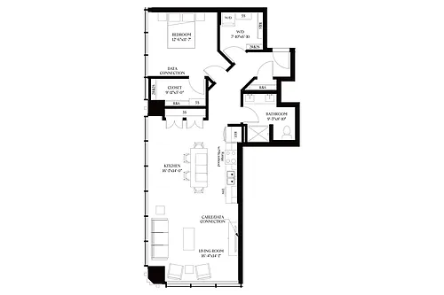 Floor plan The George