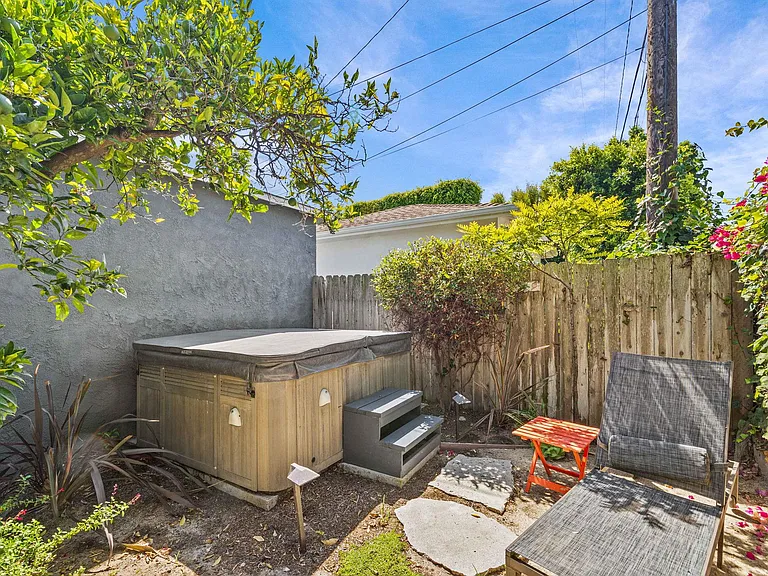 backyard jacuzzi