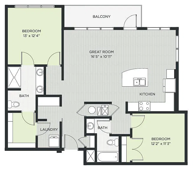 Floor plan Birchwood