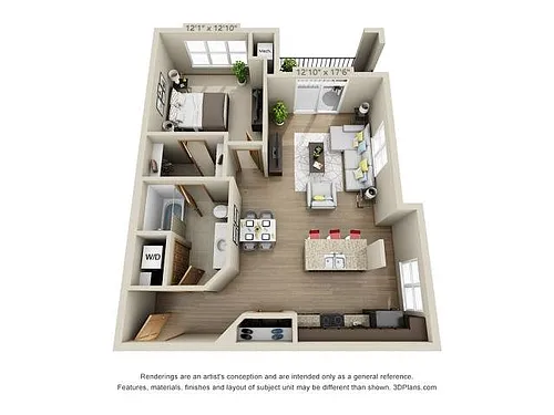 Floor plan Rose