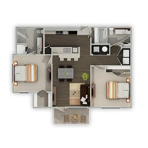 Floor plan The Devonian