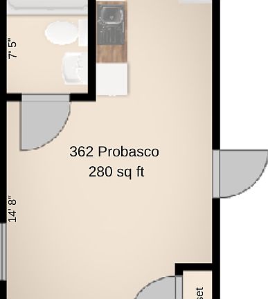 4th image of 362 Probasco St APT M