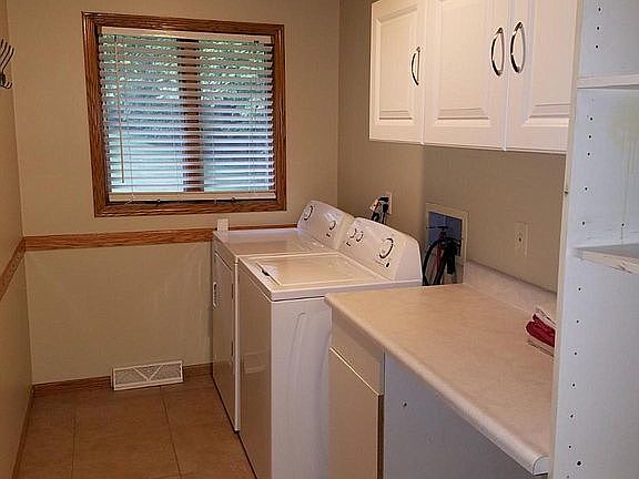 Main floor laundry room.
