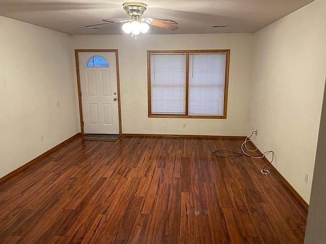 View towards front door