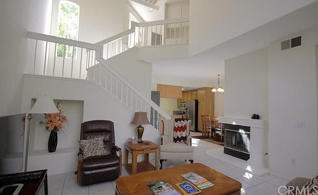 Living room towards kitchen