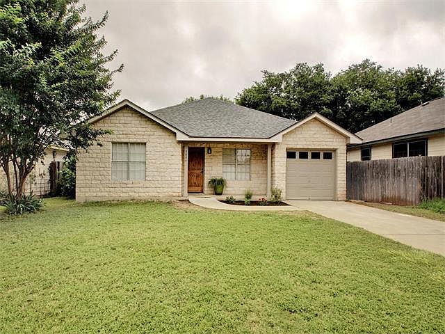 Main entry and front (street view) elevation.