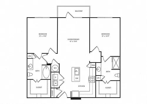 Floor plan B1