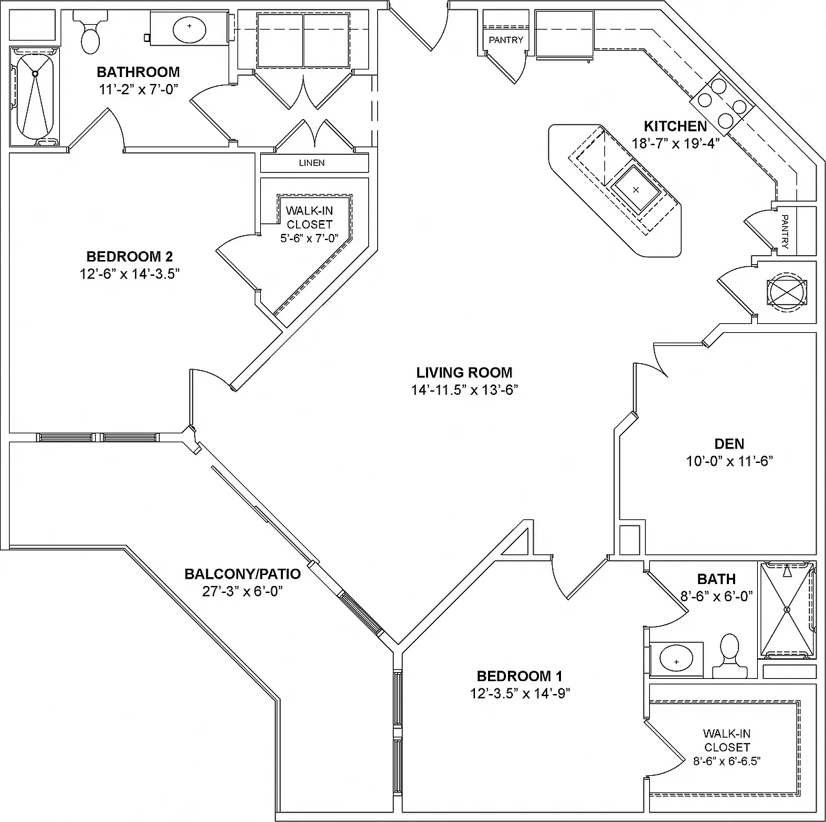 Floor plan The Stratton