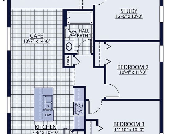 Cypress floor plan offered only at BridgeWater by William Ryan Homes Tampa