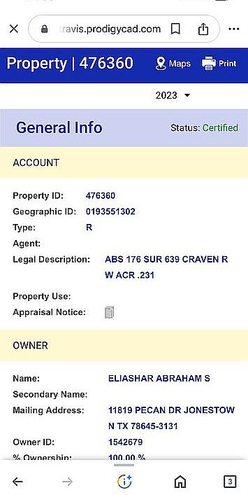 1st image of 11815 Pecan Dr