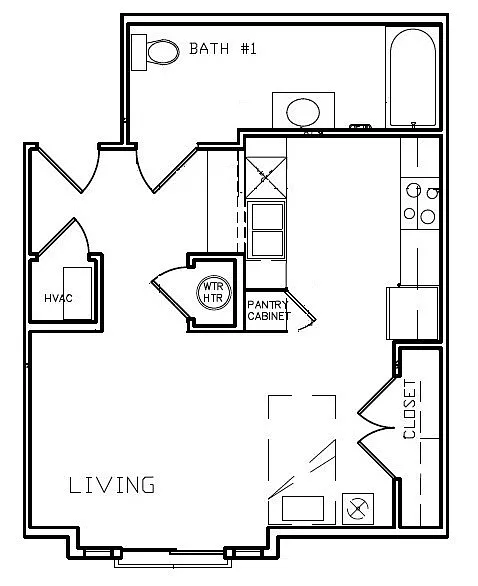 Floor plan Efficiency 60%