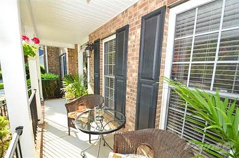 Over sized front porch