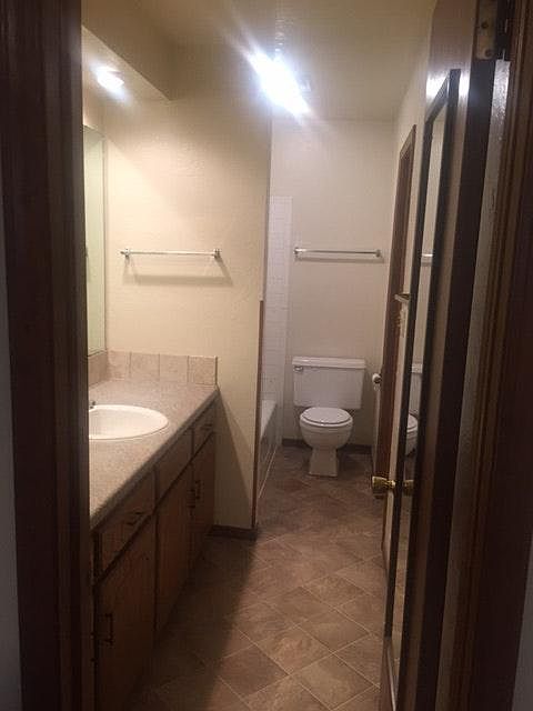 Looking into bath from Master bedroom