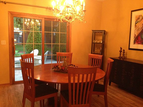 Dining Room leading to patio