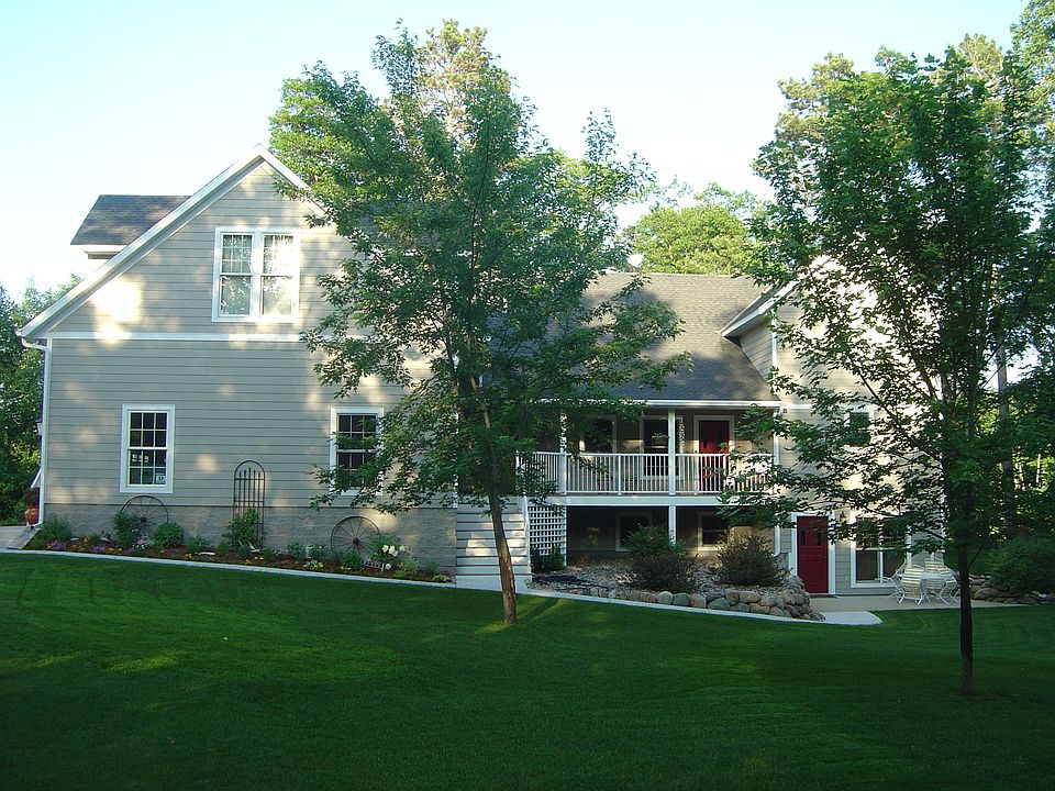 Side of house with Porch