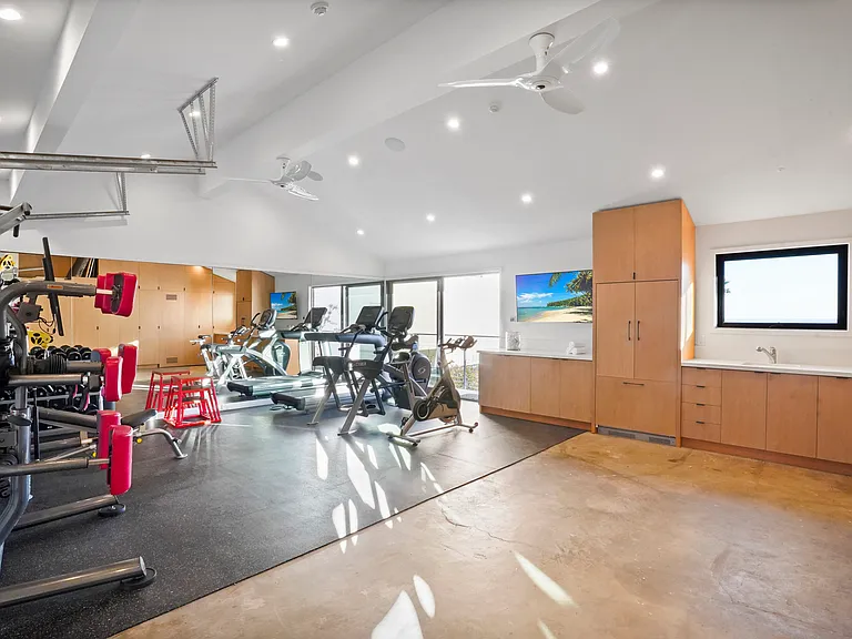 Train with top-tier equipment in a private, fully equipped gym.