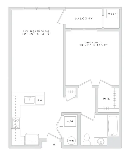Floor plan A02