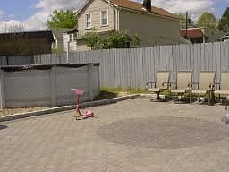 paved backyard 