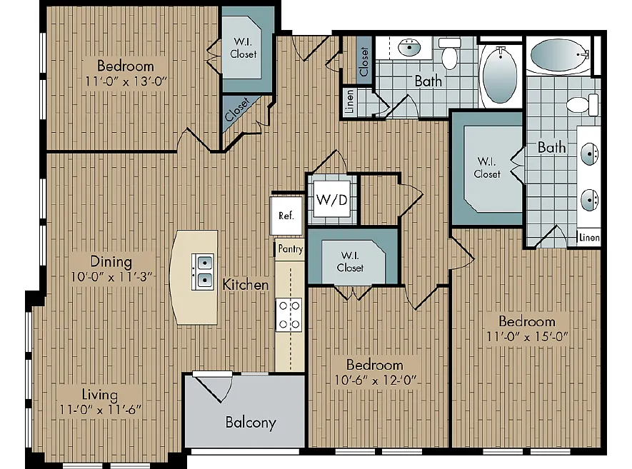 Floor plan G