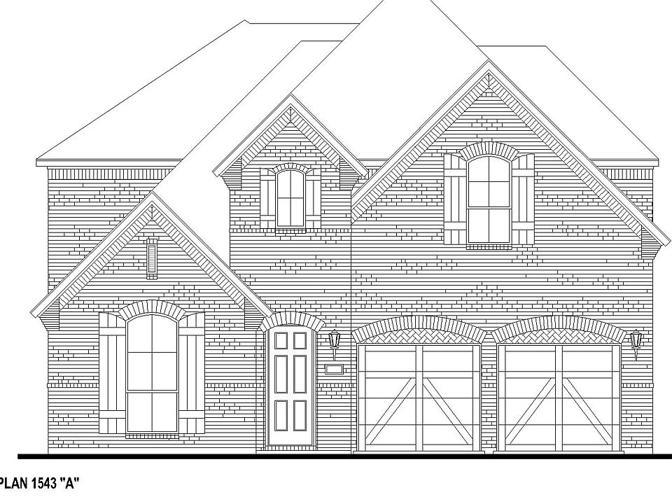 Plan 1543 Elevation A