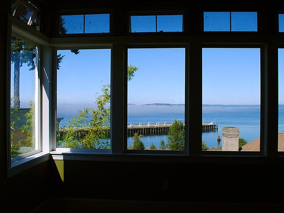 View out living room 