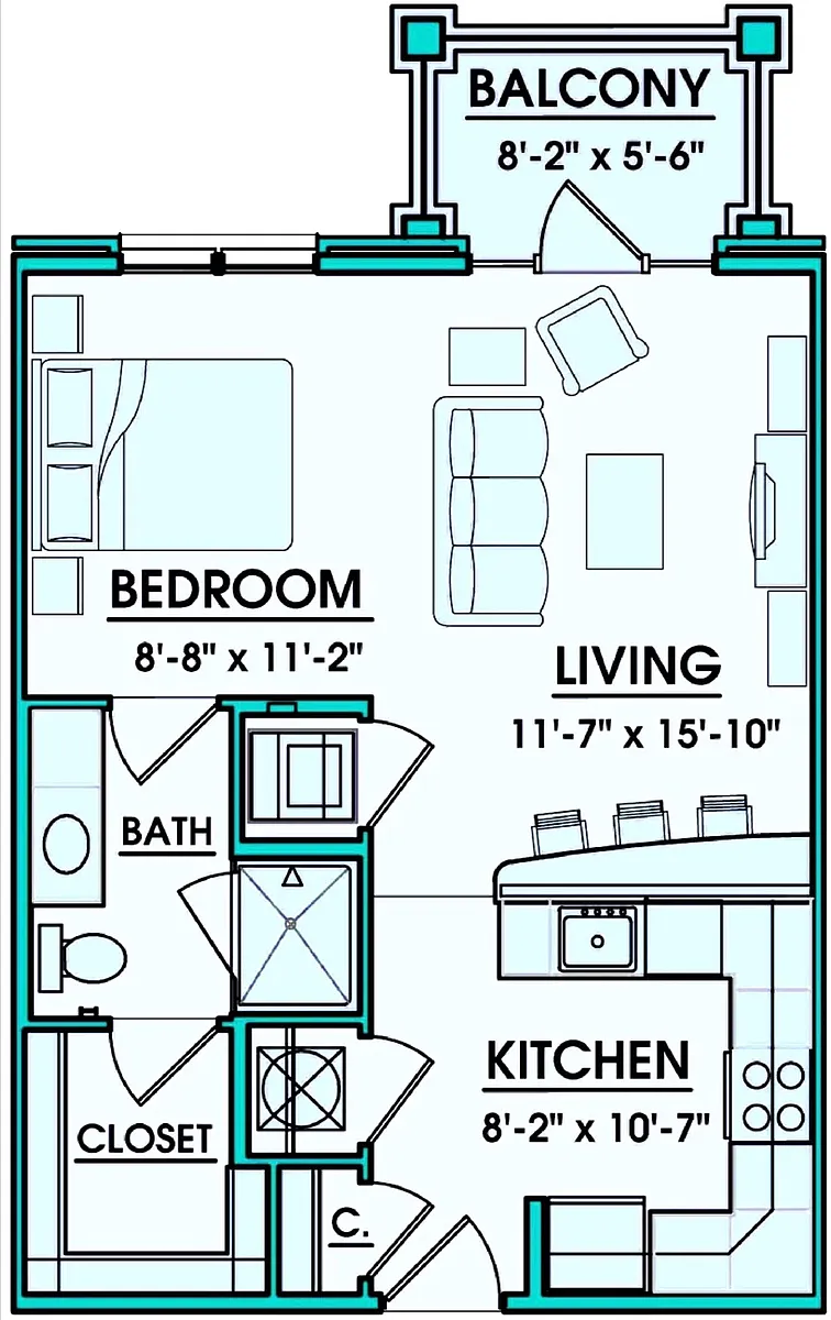 Floor plan S1