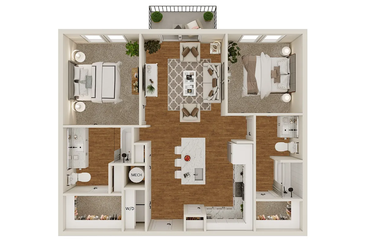 Floor plan B1