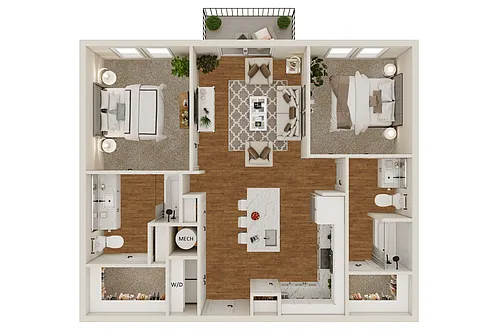 Floor plan B1