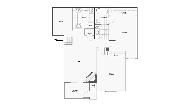 Floor plan Olive