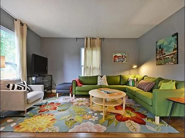 Living room as it was previously styled.