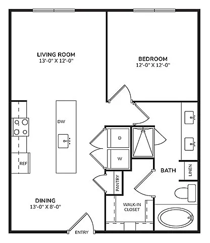 Floor plan A4