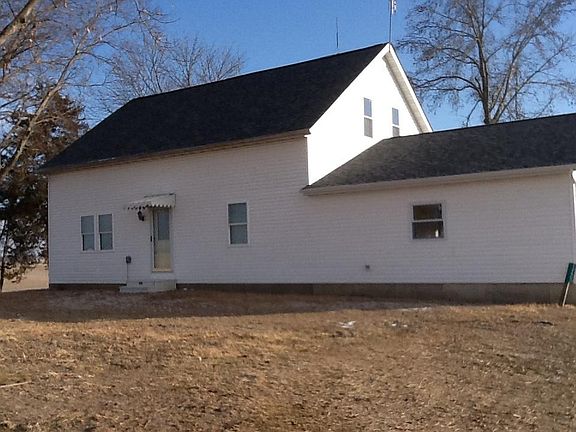 North side of house - North entrance to living room