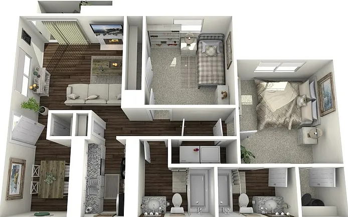 B2 Floorplan Diagram