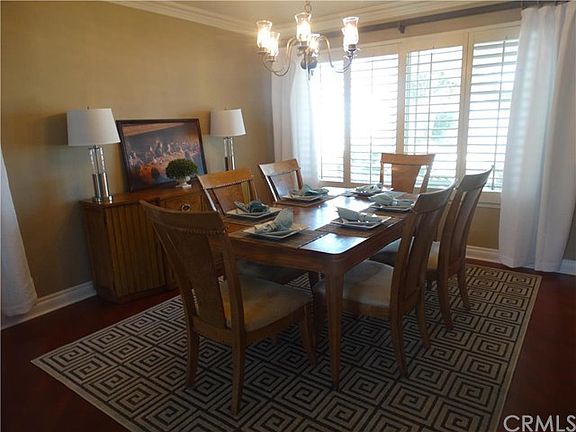 Big window for natural light in dining room