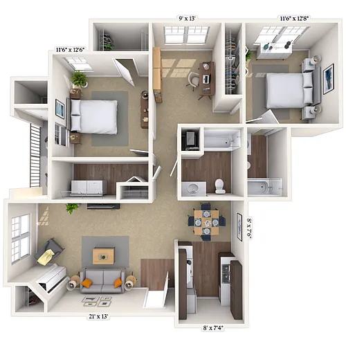 Floor plan 22C