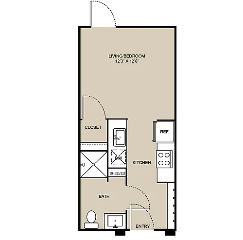 Floor plan E1