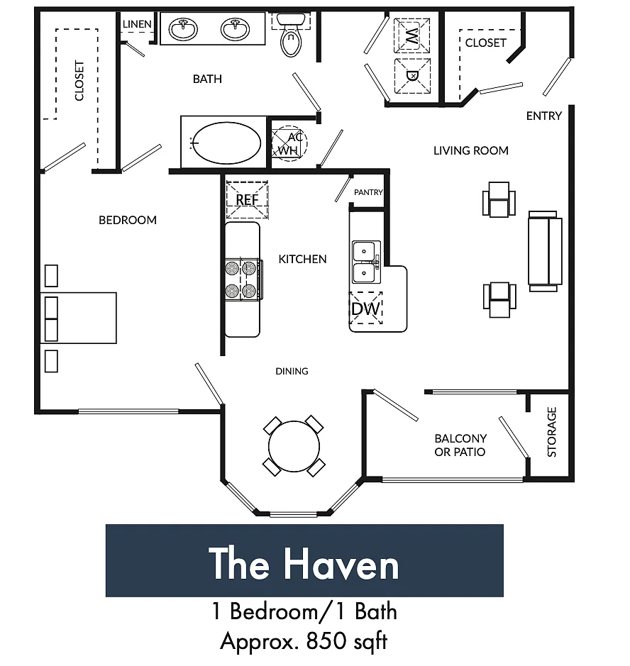 Floor plan The Haven