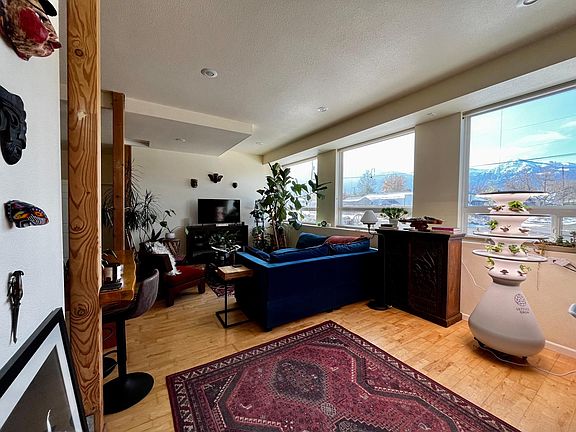Gorgeous views from the open living room/kitchen