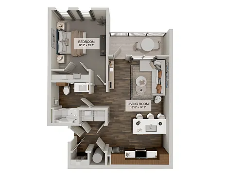 Floor plan Pikes (A2)