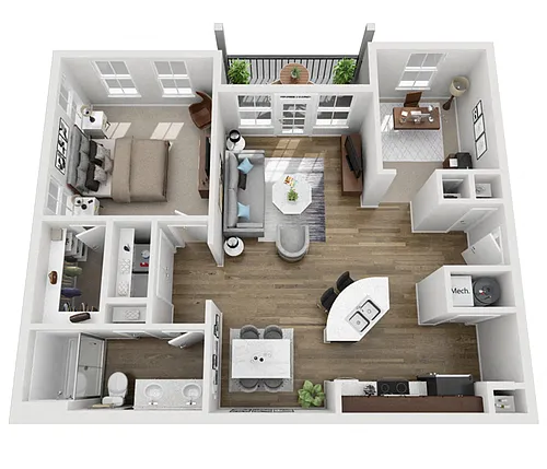 Floor plan A4