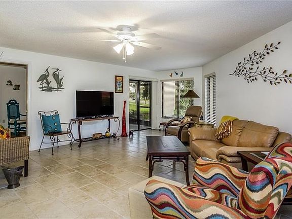 Living room from dining area