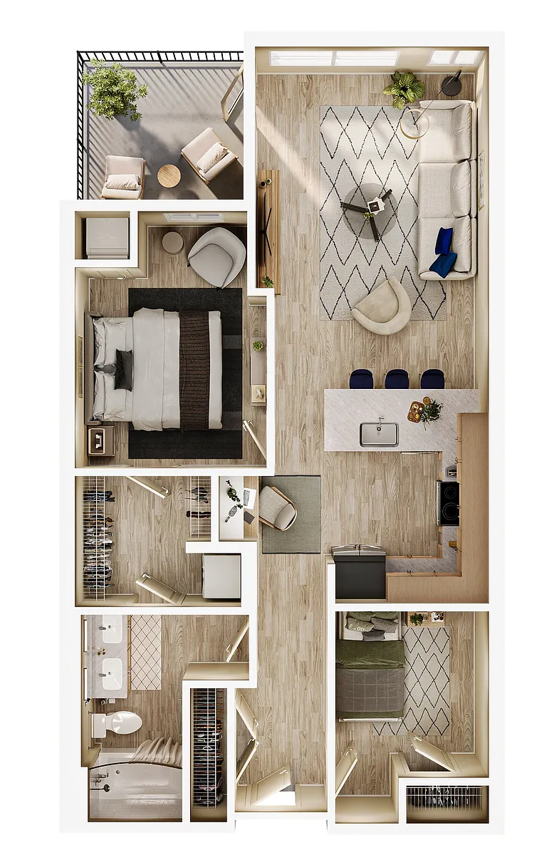 Floor plan Loom